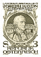 Joseph Haydn Briefmarke sterreich