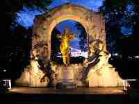 Johann Strauss Denkmal im wiener Stadtpark