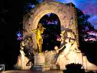 Johann Strauss Denkmal im wiener Stadtpark